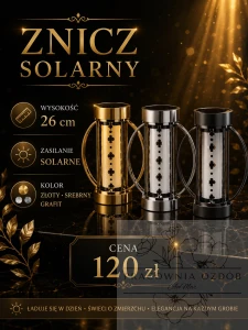 Znicz Solarny Premium "Blask Obręczy"