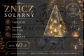 Znicz Solarny Premium "Trójkąt 3D"