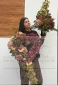 Zestaw: Kompozycja serce "Naturalna Elegancja" + bukiet