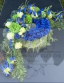 Kompozycja koło "Chaber i Seledyn"