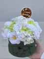 FlowerBox z kwiatów mydlanych " Kwiatowa Świeżość"