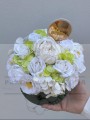 FlowerBox z kwiatów mydlanych " Kwiatowa Świeżość"