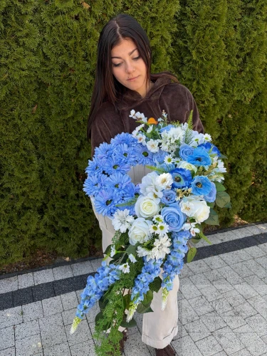 Kompozycja koło "Spokój Wieczności"