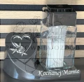 Znicz nagrobny „Kochanej Mamie”